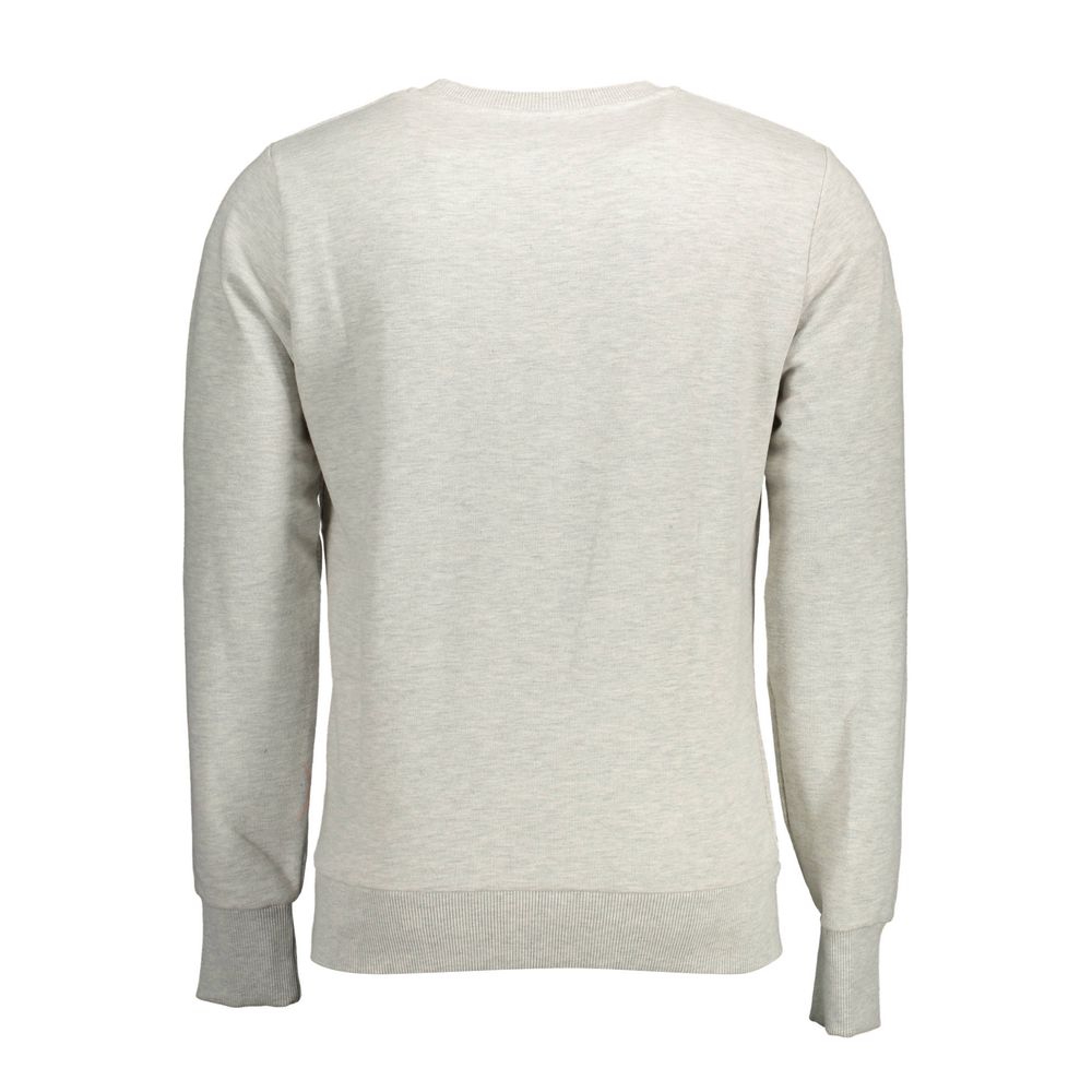 Superdry Grigio Cotton Men Sweatshirt Superdry