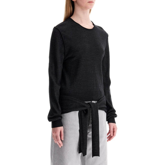 Lemaire knit sweater with tieable Knitwear Lemaire