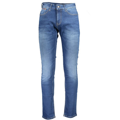 Tommy Hilfiger Blu Cotton Men Jeans