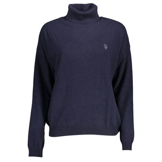 U.S. POLO ASSN. Blue Polyamide Women's Sweater
