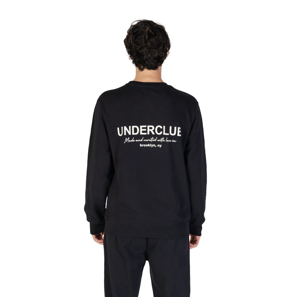 Underclub Black Cotton Sweatshirt Underclub