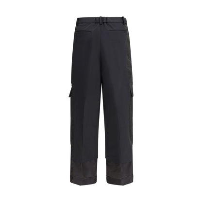 Undercover Black Polyester Cargo Pants Undercover