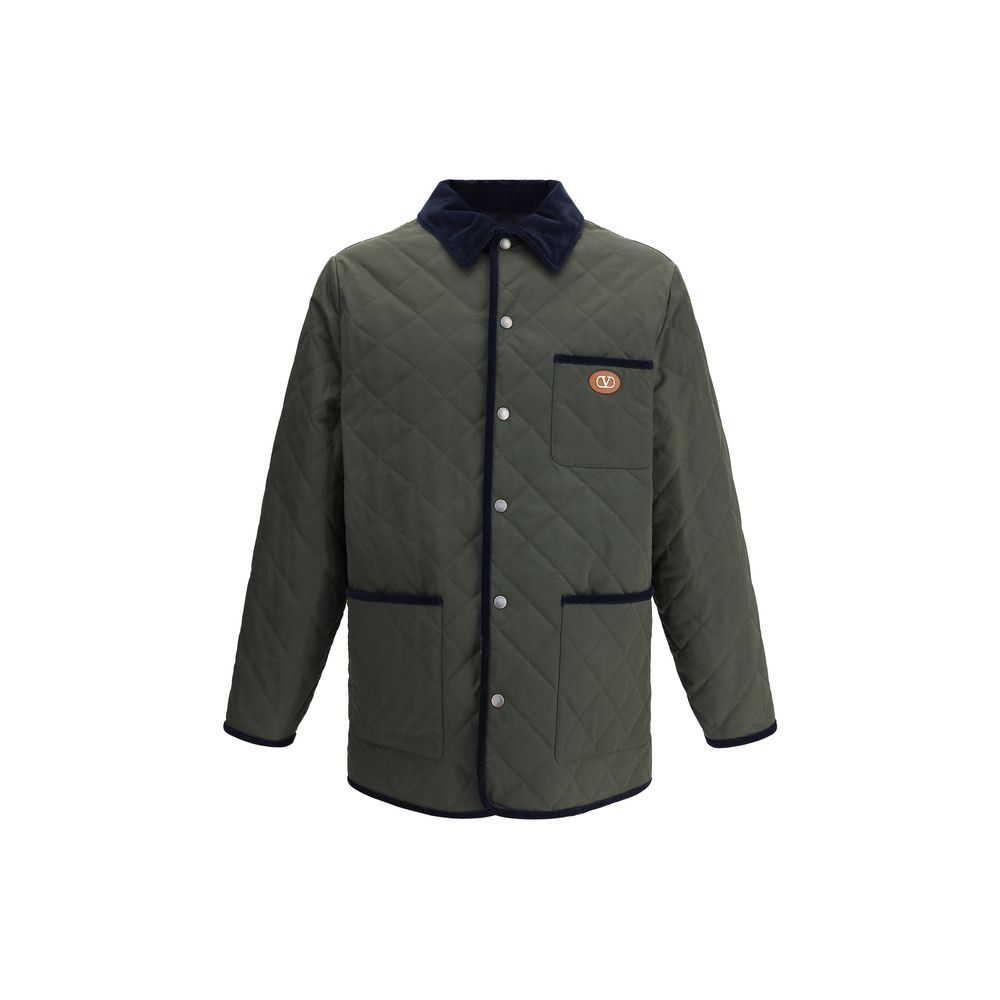 Valentino Bicolor Polyamide Coat Valentino