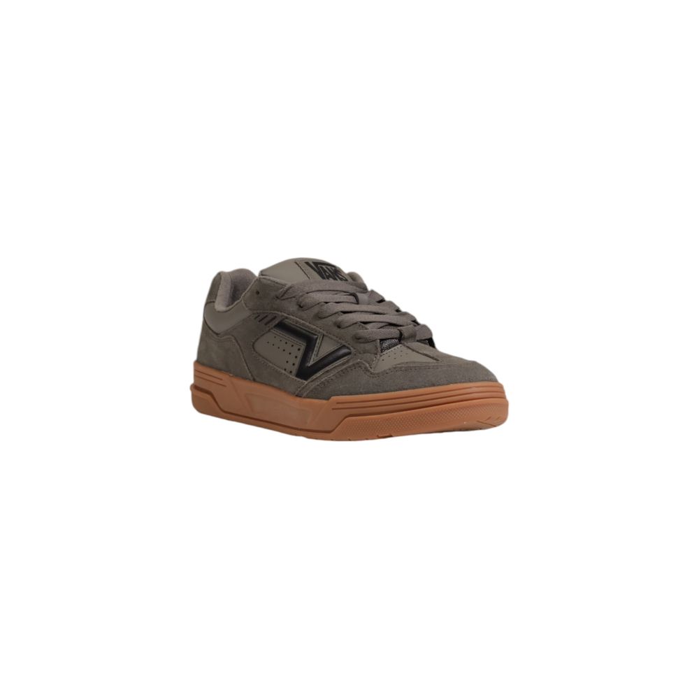 Vans Beige Suede Leather Low Top Sneakers Vans