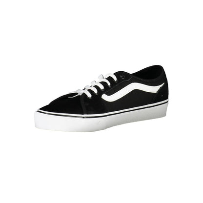 Vans Black Leather Men Sneaker