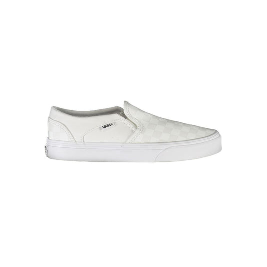 Vans White Polyester Women Sneaker