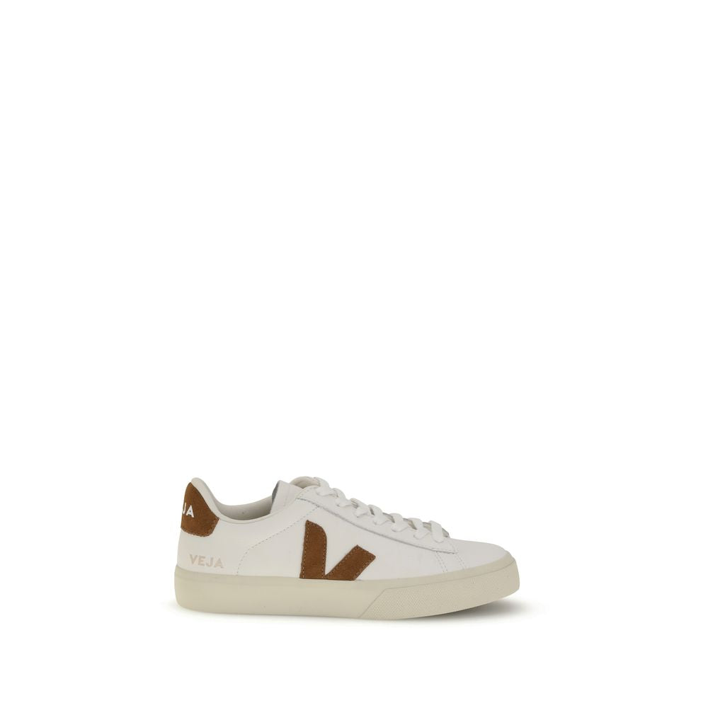 Veja White Leather Low Top Sneakers Veja