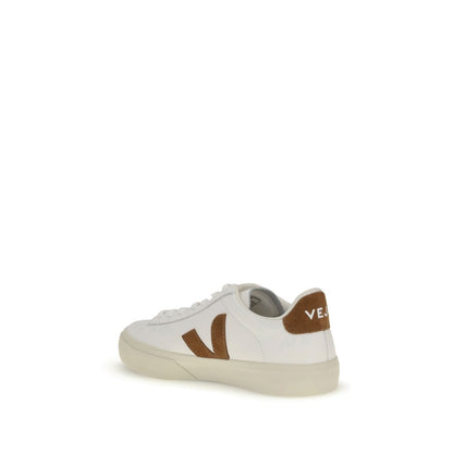 Veja White Leather Low Top Sneakers Veja