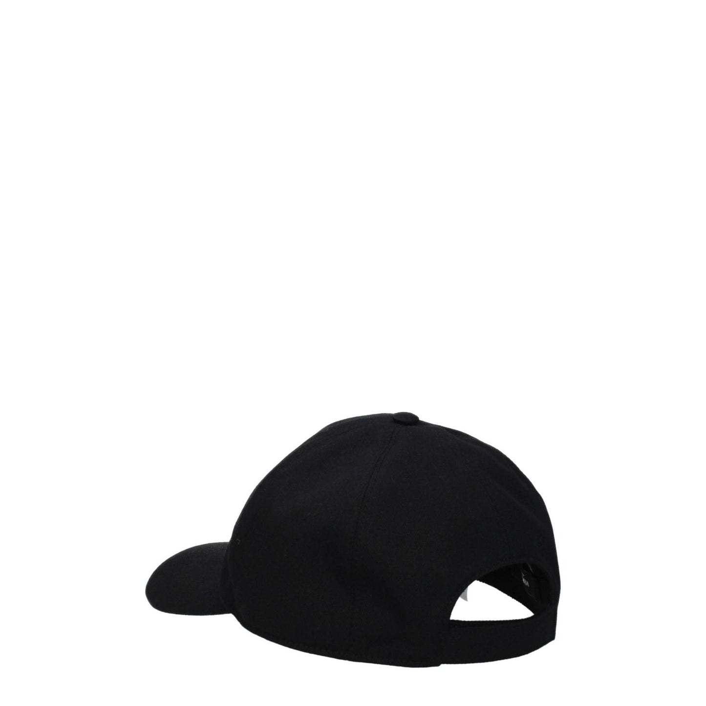 Versace Black Cotton Cap (Baseball Hat) Versace