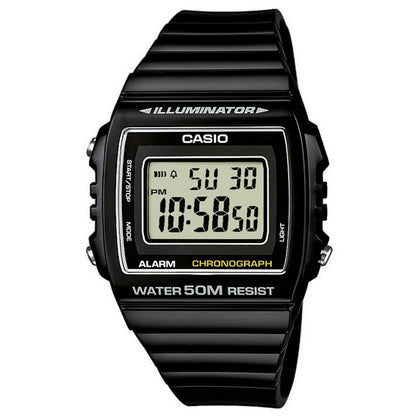 CASIO TIMELESS COLLECTION Mod. SPORT ILLUMINATOR WR 50M. ALARM. CHRONOGRAPH - BLACK WATCHES