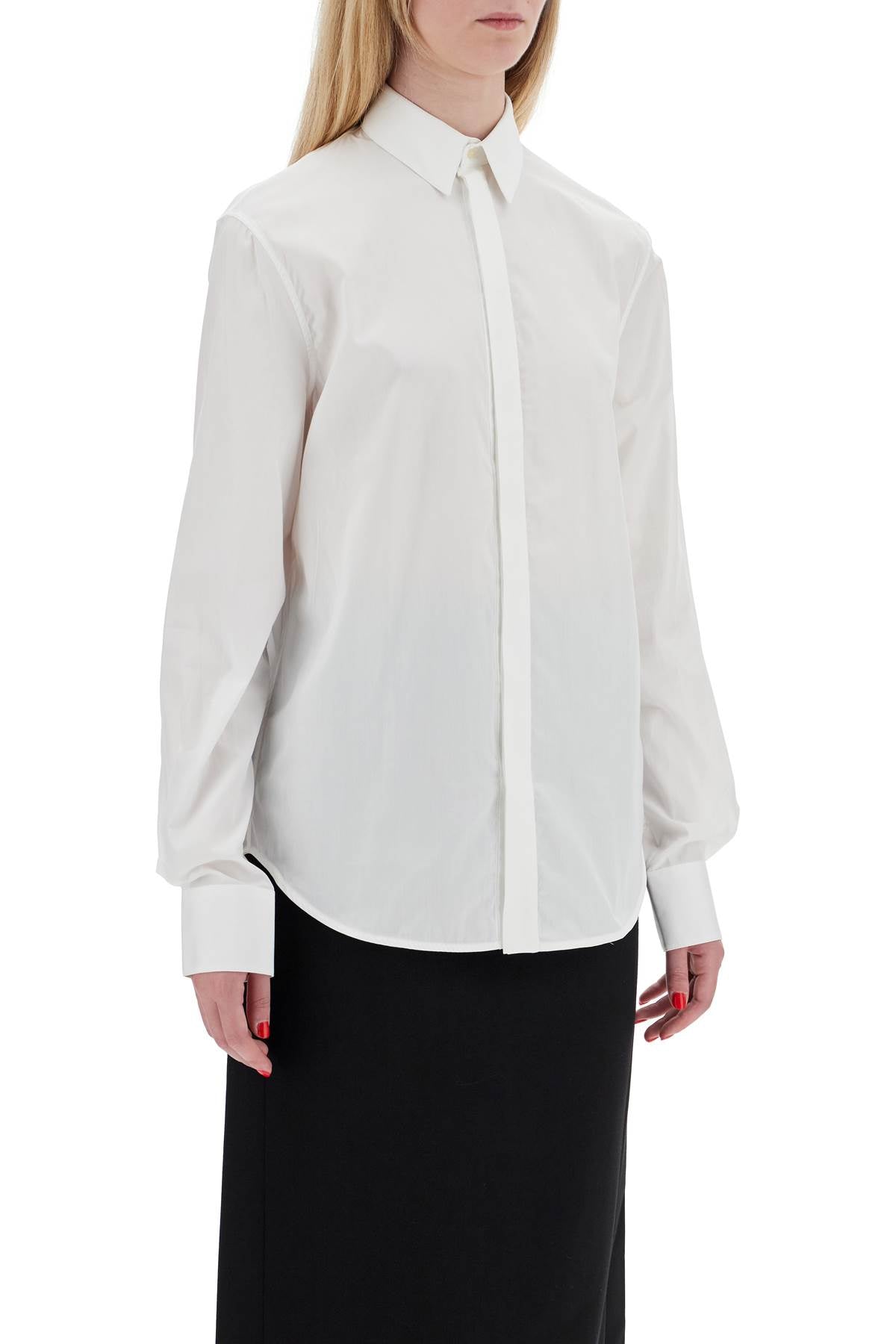 Wardrobe.Nyc Wardrobe.Nyc flared cotton shirt for women