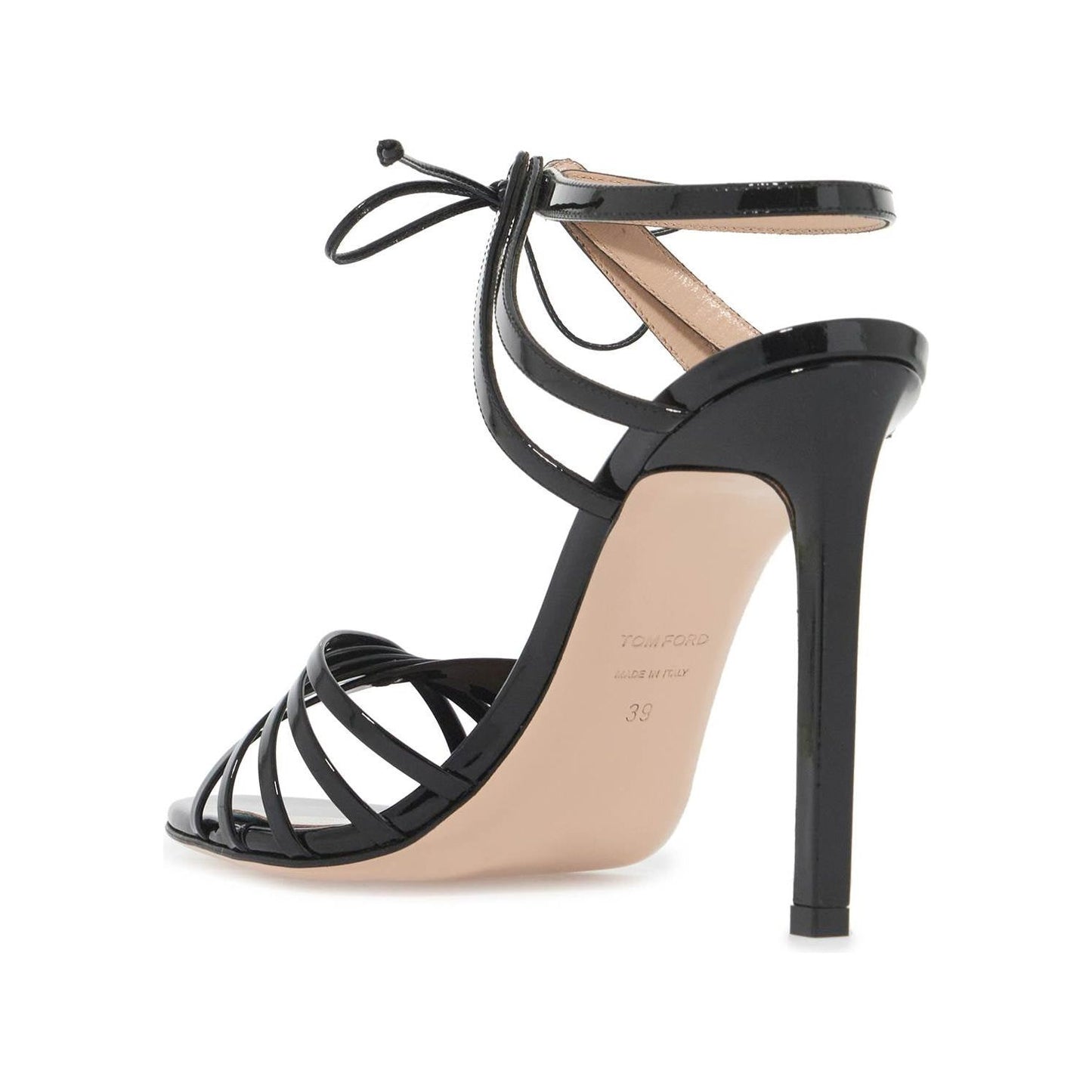 Tom Ford glossy sandals with criss-cross Sandals Tom Ford