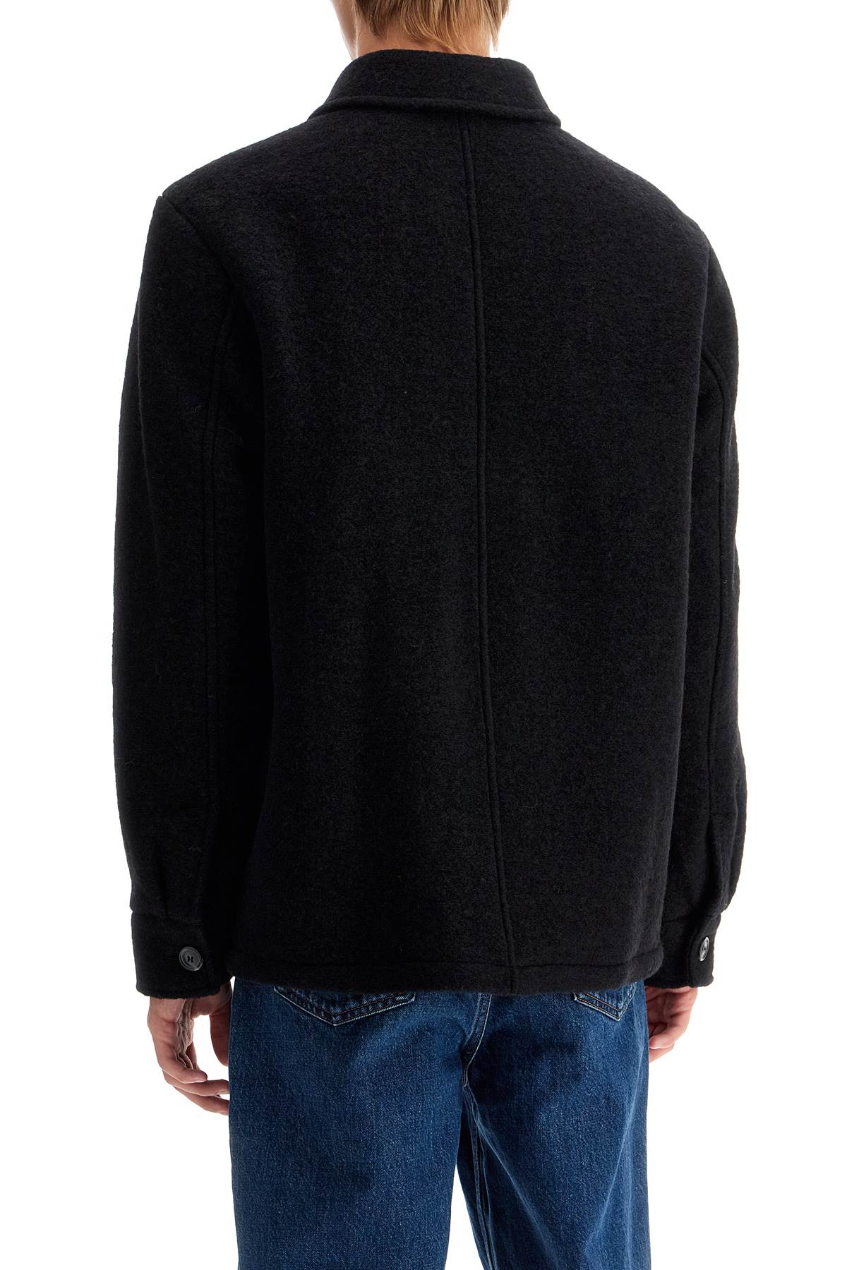 A.P.C. "emile wool effect fleece Vests A.P.C.