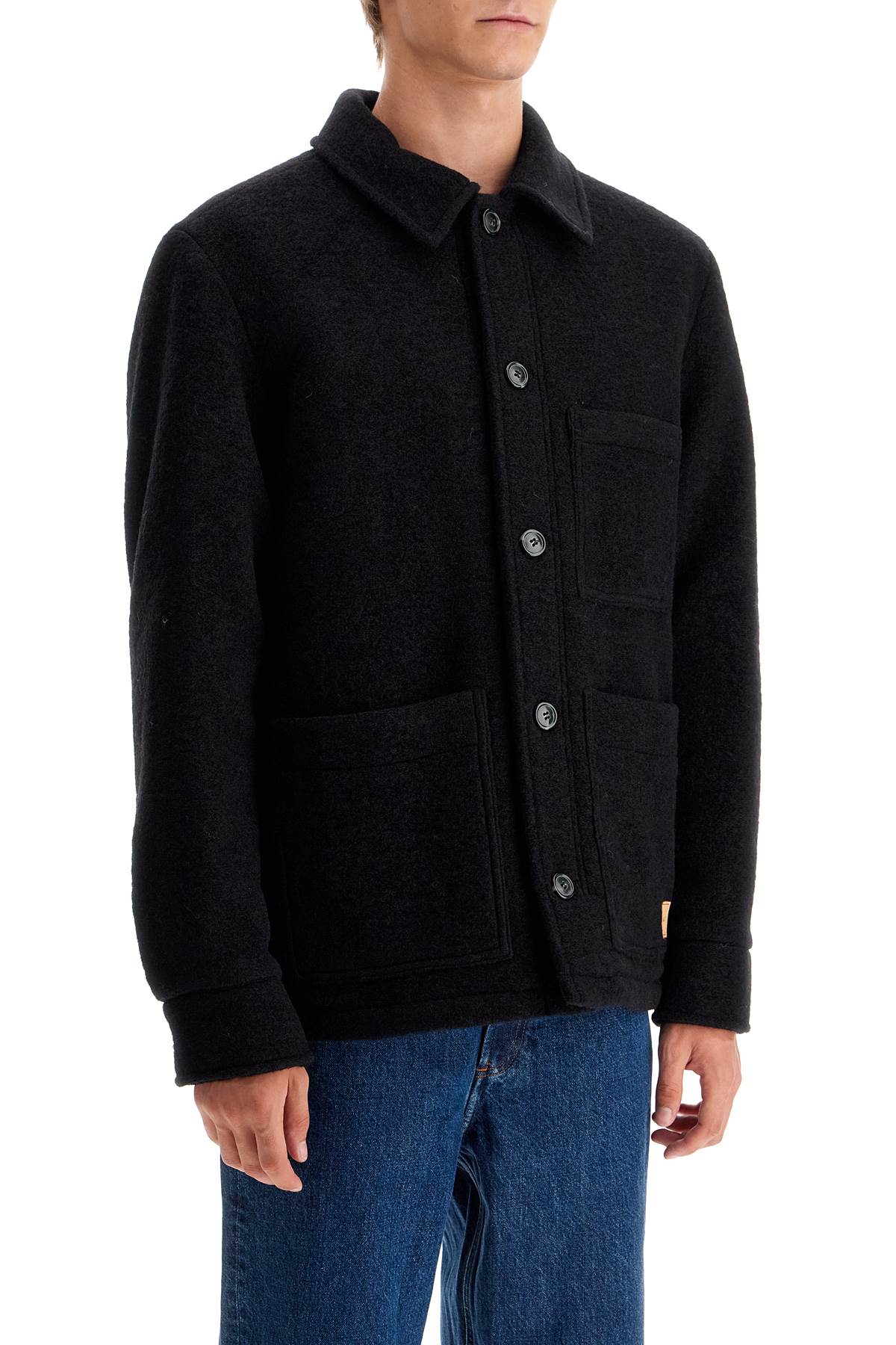 A.P.C. "emile wool effect fleece Vests A.P.C.