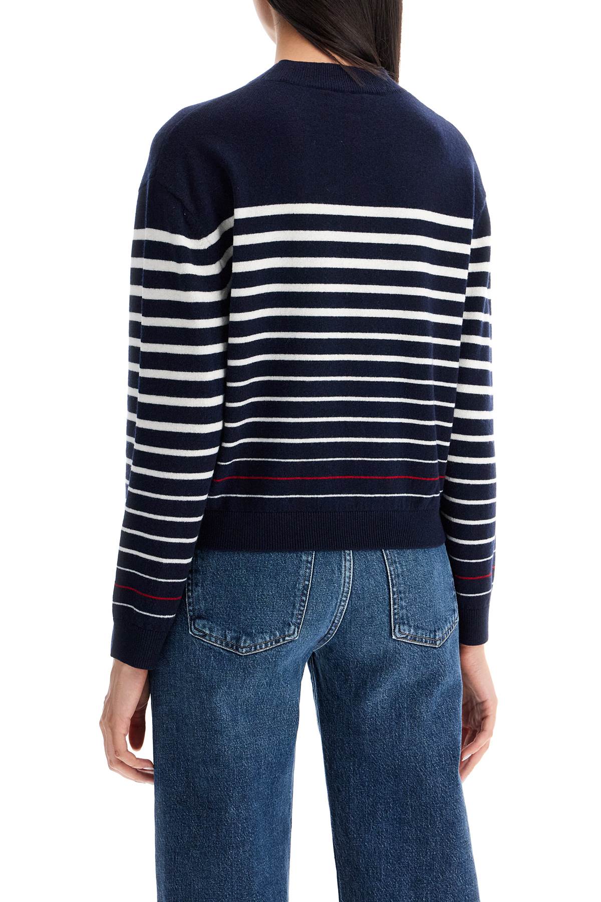 A.P.C. A.P.C. "striped wool billie pullover