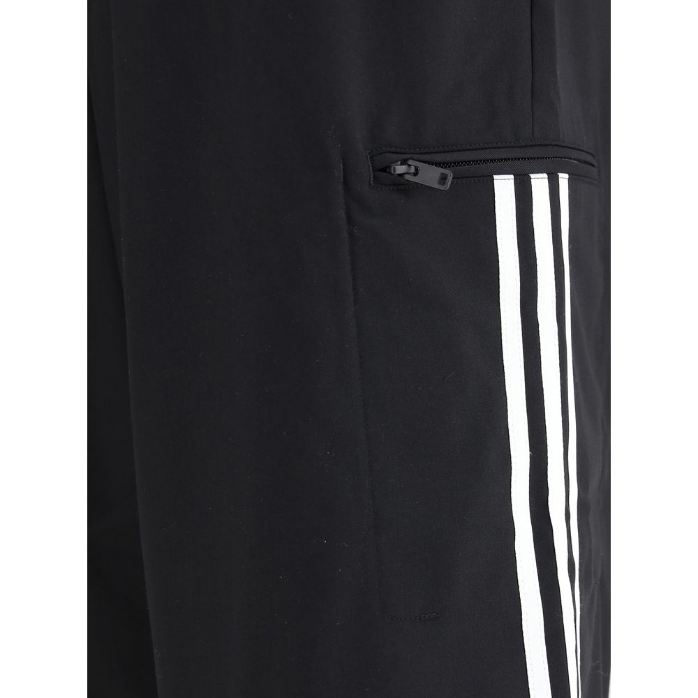 Y-3 Black Wool Casual Pants Y-3