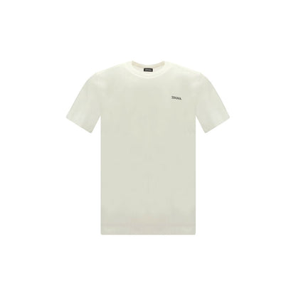 ZEGNA White Cotton T-Shirt ZEGNA