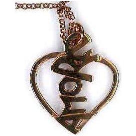 AMBROSINI JEWELS - PENDENTE ARGENTO 925° cuore finitura lucida rosé AMBROSINI JEWELS